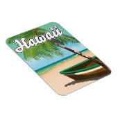Hawaii Tropical Beach reisposter Magneet (Rechterzijde)