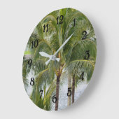 Hawaii Tropical Palm Trees Grote Klok (Hoek)