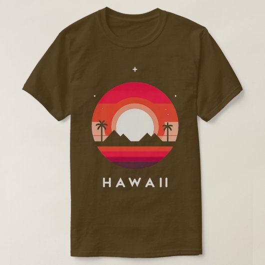 Hawaii Tropical Paradise Art TShirt 2 (Design devant)