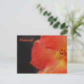 Hawaii Tropische Bloem Briefkaart (Staand voorkant)