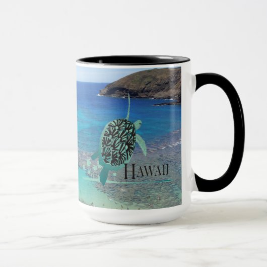 Hawaii Turtle Coffee Cup Mok (Rechts)