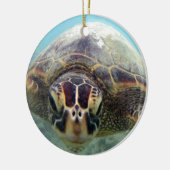 Hawaii Turtle Keramisch Ornament (Links)