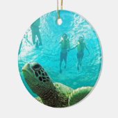 Hawaii Turtle Keramisch Ornament (Links)