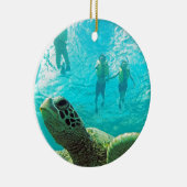 Hawaii Turtle Keramisch Ornament (Rechts)