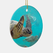 Hawaii Turtles Keramisch Ornament (Rechts)