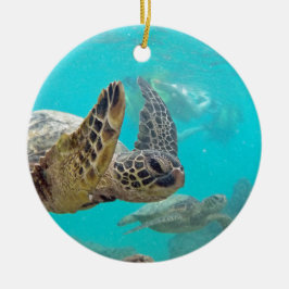 Hawaii Turtles Keramisch Ornament