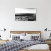 Hawaii - Uitzicht van Halemauman Pit in HA Canvas Afdruk (Insitu (Slaapkamer))