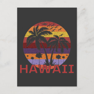 Hawaii US Palm Trevel Briefkaart