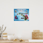Hawaii USA Poster (Keuken)