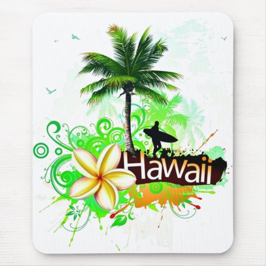 Hawaii Vacation Travel Souvenir Muismat (Voorkant)