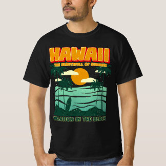 Hawaii Vakantie in het Strand Graphic T-shirt