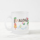 Hawaii-vakantie Matglas Koffiemok (Links)