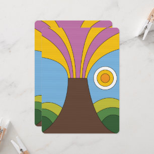 Hawaii Vintage reisposter in stijl van de jaren 60