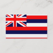 HAWAII VISITEKAARTJE (Achterkant)