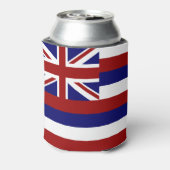 Hawaii-vlag Blikjeskoeler (Blikje Achterkant)