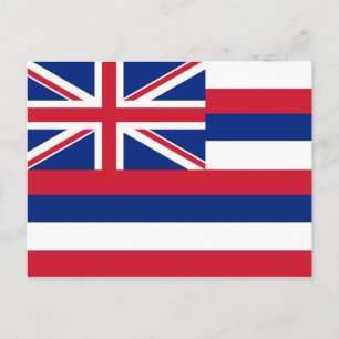 Hawaii Vlag Briefkaart