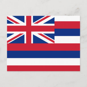 Hawaii Vlag Briefkaart