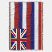 Hawaii-vlag Deken (Voorkant Verticaal)