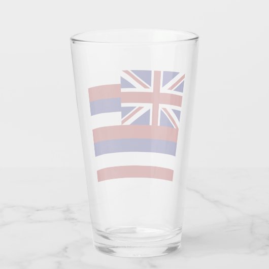 Hawaii-vlag Glas (Achterkant)