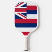 Hawai'i-vlag Pickleball Paddle (Achterkant)