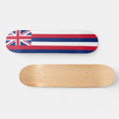Hawai'i-vlag Skateboard (Horizontaal)