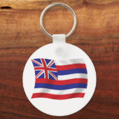 Hawaii Vlag Sleutelhanger (Voorkant)
