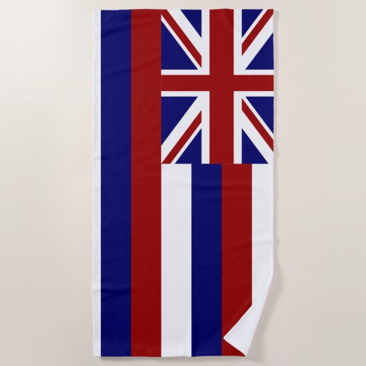 Hawaii-vlag Strandlaken (Voorkant)