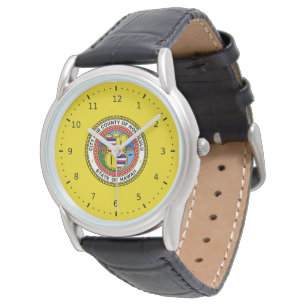 Hawaii Vlag van Honolulu Horloge