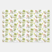 Hawaii Volcano Native Plants Wrapping Paper (Voorkant 2)