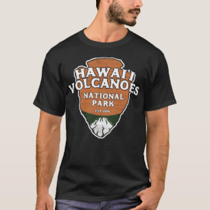 Hawaii Volcanoes National Park Classic Style Arrow T-shirt