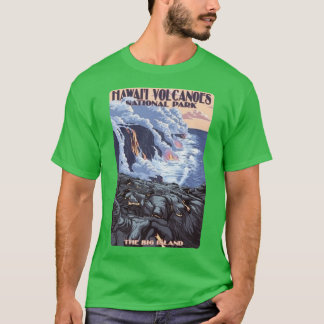 Hawaii Volcanoes National Park is het nationale pa T-shirt