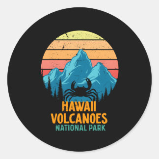 Hawaii Volcanoes National Park Mountain Ronde Sticker