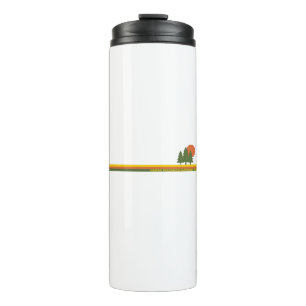 Hawaii Volcanoes National Park Pine Trees Sun Thermosbeker