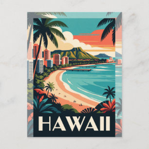Hawaii VS Tropische Eilanden En Reizen In De Still Briefkaart