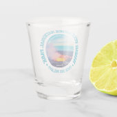 Hawaii Vulkanen NP2 Shot Glas (Achterkant)