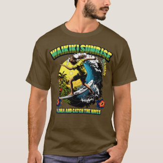 Hawaii waikiki surfen 80809 TShirt