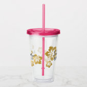 Hawaii Wedding Bridesmaid Persoonlijk Acryl Drinkbeker (Rechts)