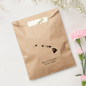 Hawaii Wedding Favor Traite Sacks, Sacs Cadeaux (Scellé)