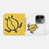 Hawaii Zee Turtle Maui Case-Mate iPhone Case (Achterkant (horizontaal))