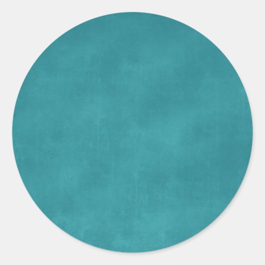 Hawaii zeeblauw ronde sticker (Voorkant)