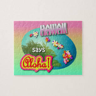 Hawaii zegt Aloha! Legpuzzel