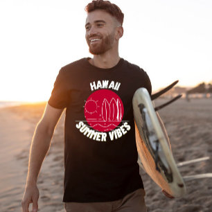 Hawaii zomervibes Surfer T-shirt