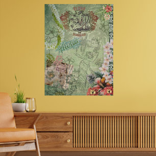  Hawaiiaans plakboek Aloha Hula Poster