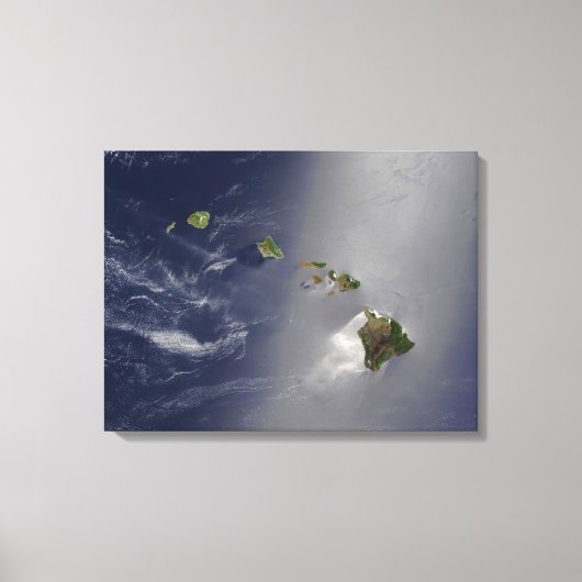 Hawaiiaanse eilanden canvas afdruk (Voorkant)