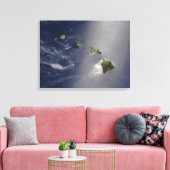 Hawaiiaanse eilanden canvas afdruk (Insitu (Woonkamer))