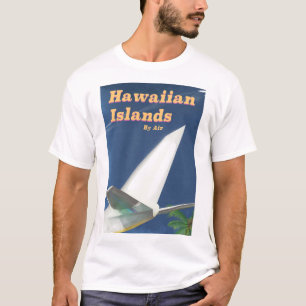 Hawaiiaanse eilanden commercieel reisposter t-shirt
