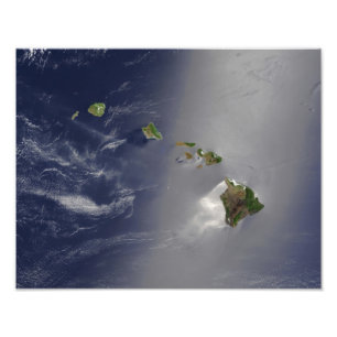 Hawaiiaanse eilanden foto afdruk