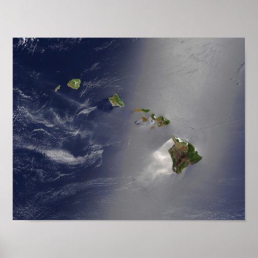 Hawaiiaanse eilanden poster (Voorkant)