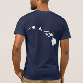 Hawaiiaanse eilanden t-shirt (Achterkant)