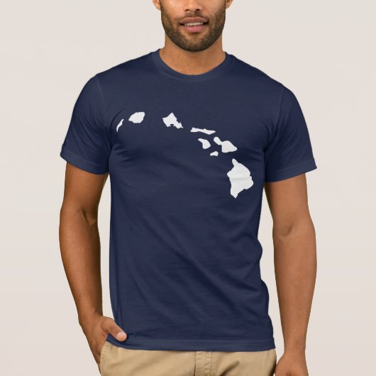 Hawaiiaanse eilanden t-shirt (Voorkant)